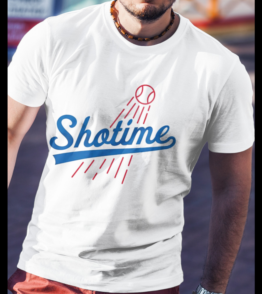 Shotime Baseball Dodgers Los Angeles T-Shirt