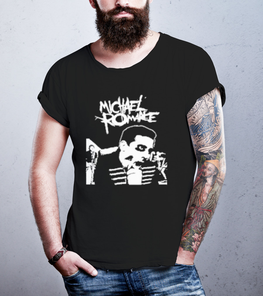 Michael Romance Crustin Beiber Emo Band T-Shirt