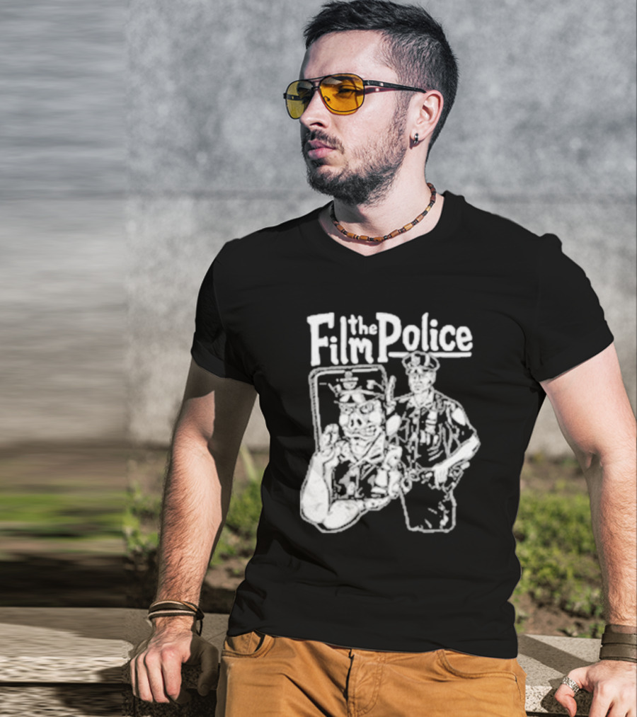 Punkwithacamera Film The Police Olafh Ace Officer Sketch T-Shirt