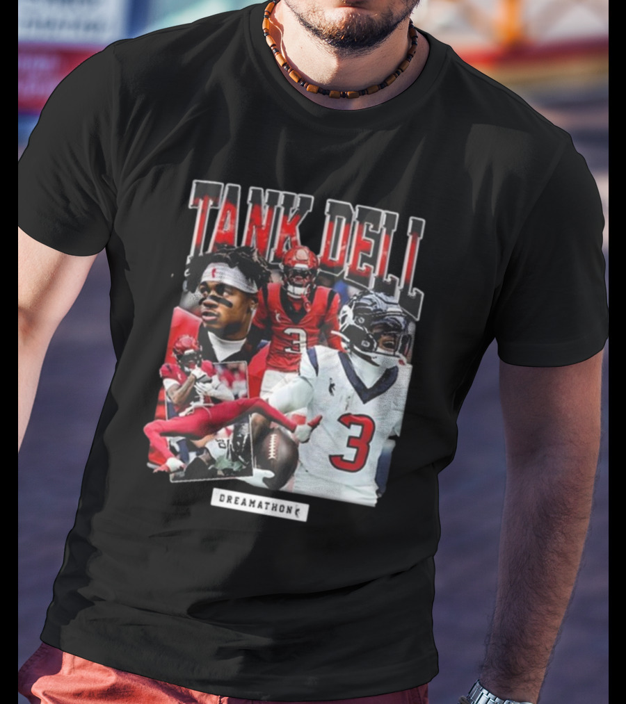 Tank Dell Dreamathon Football Montage T-Shirt
