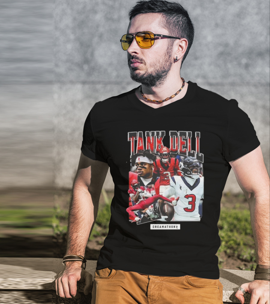 Tank Dell Dreamathon Football Montage T-Shirt