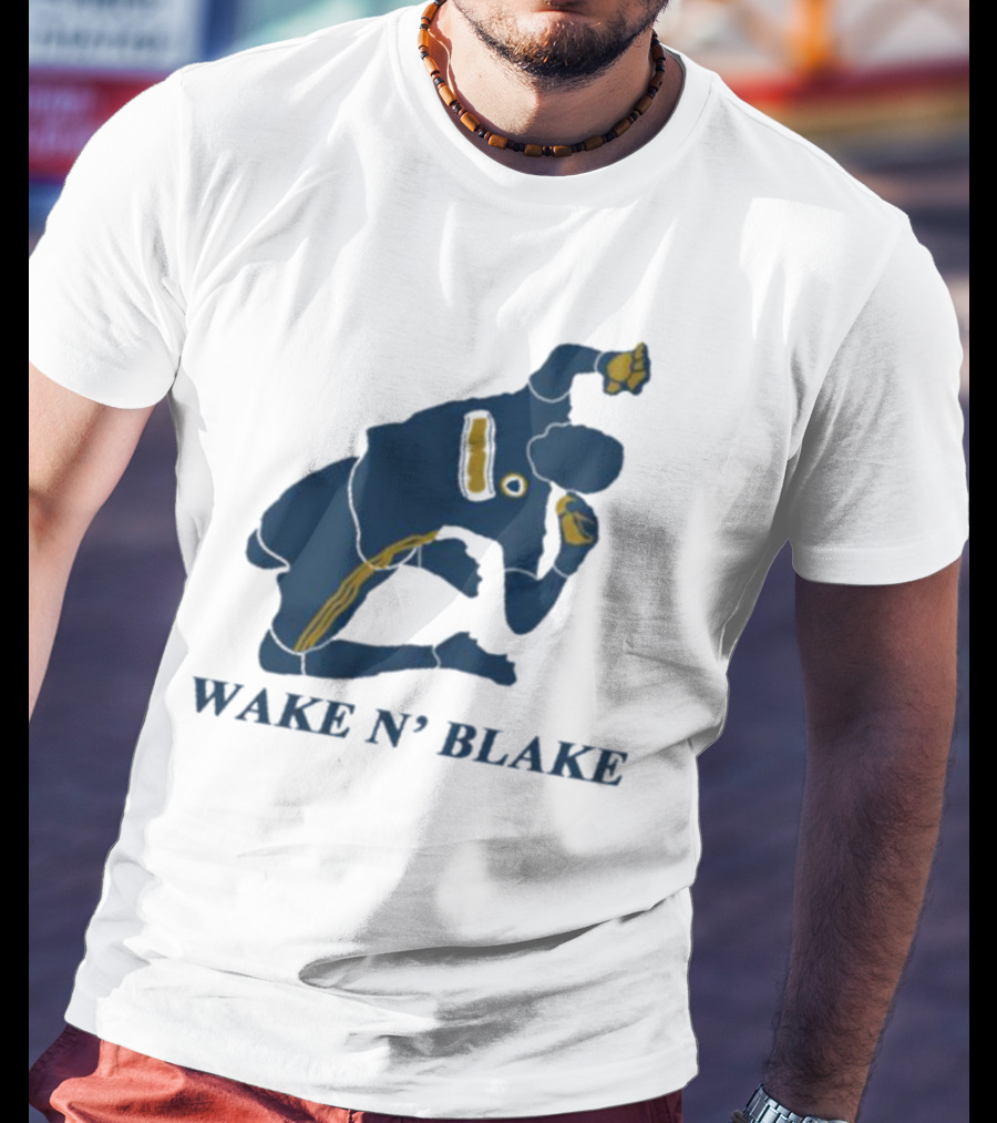 WAKE N' BLAKE Sports Jogging Exercise T-Shirt