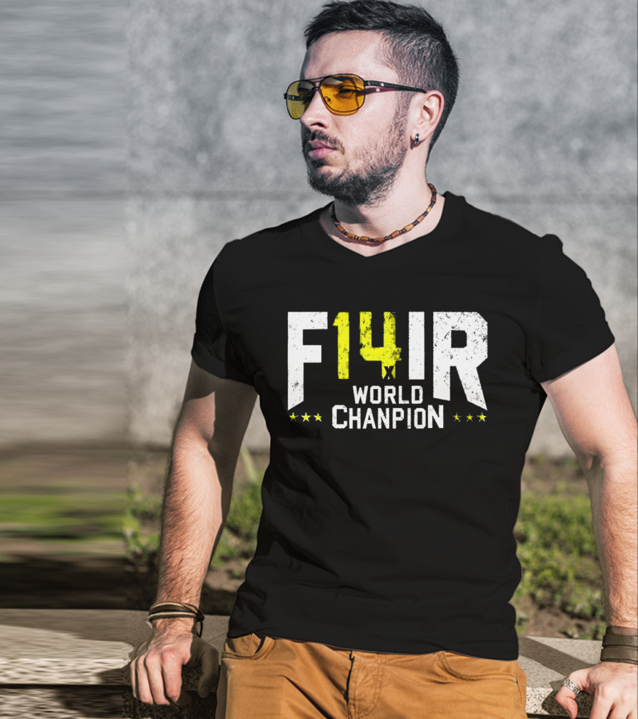 F14IR World Champion 14X Star T-Shirt