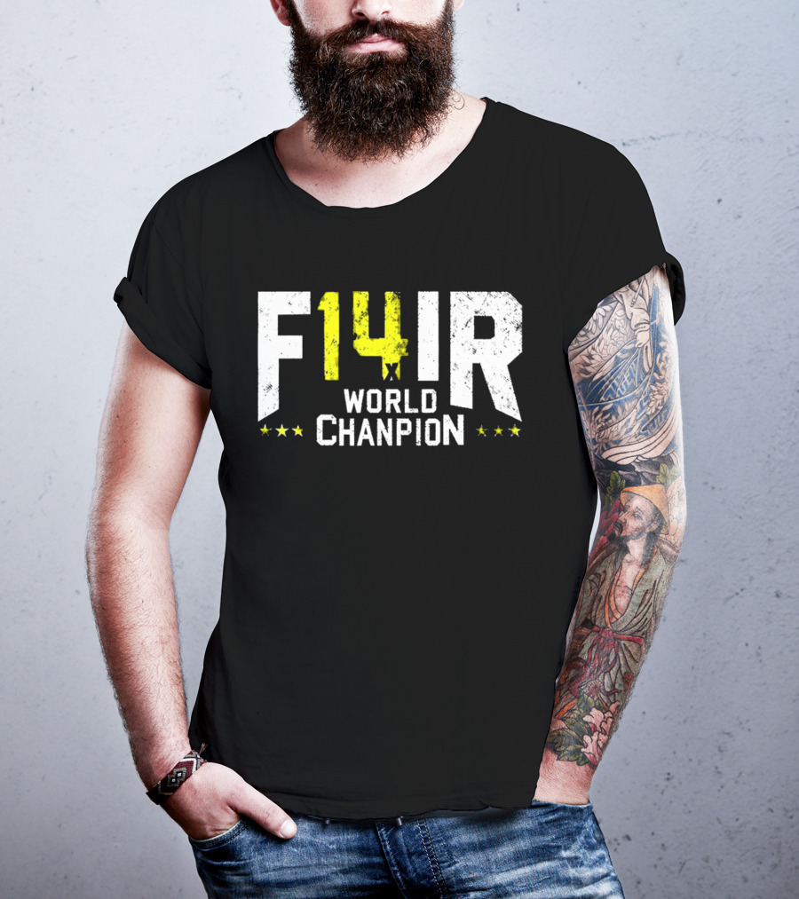 F14IR World Champion 14X Star T-Shirt