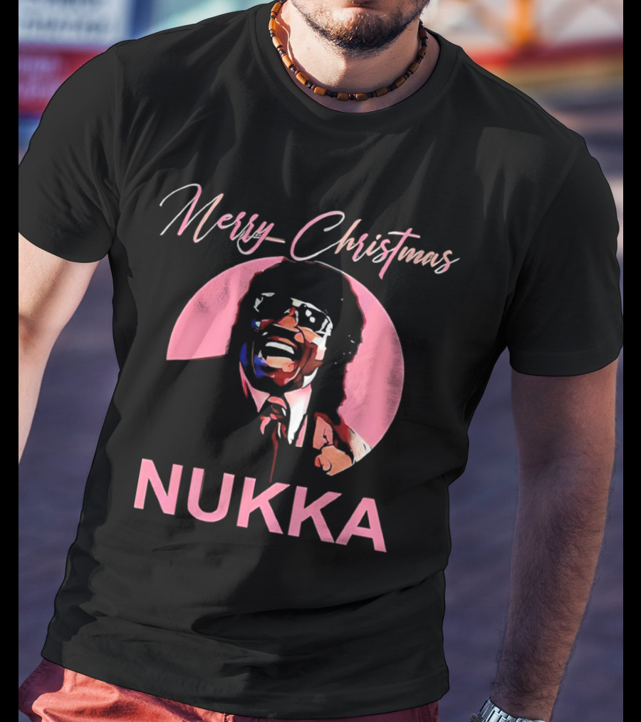 Merry Christmas Nukka Retro Holiday T-Shirt