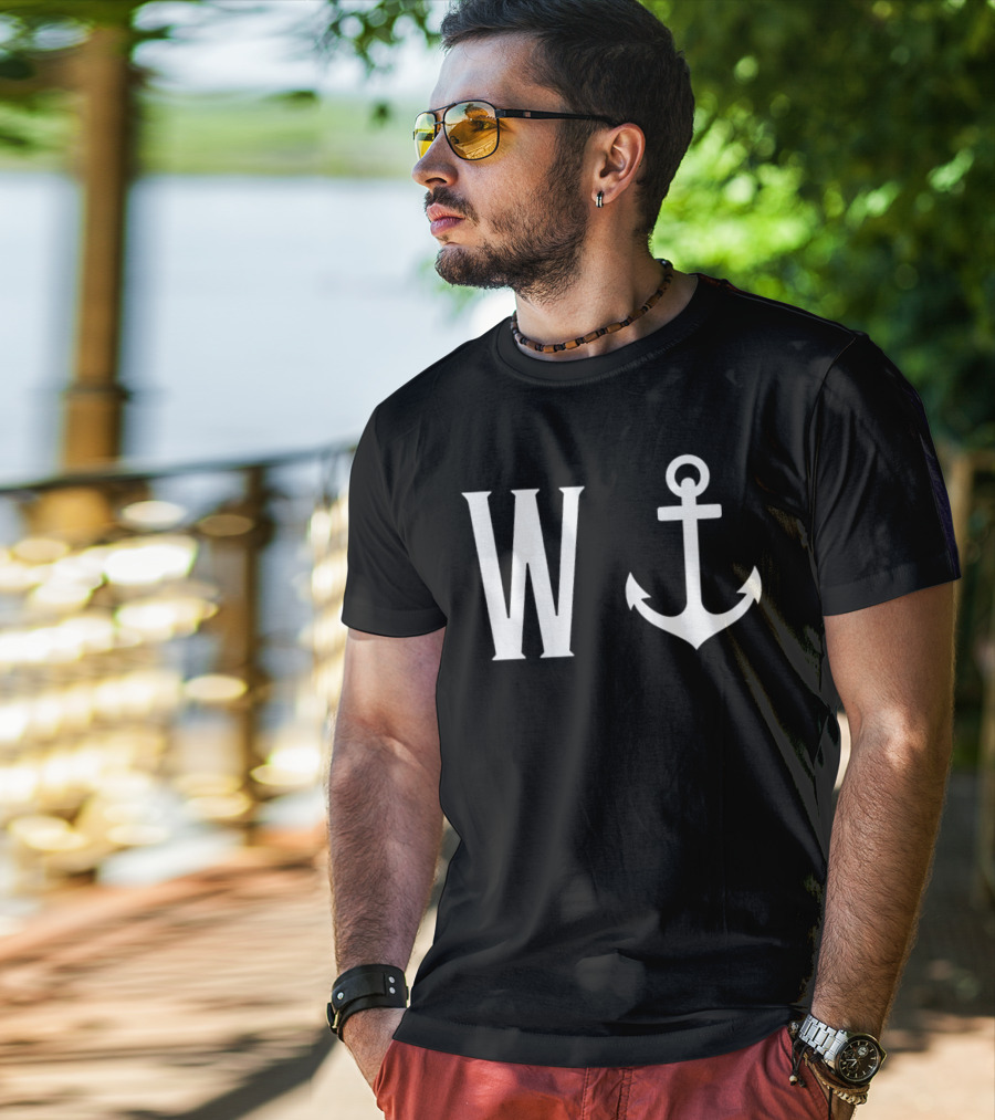 W Nautical Anchor T-Shirt