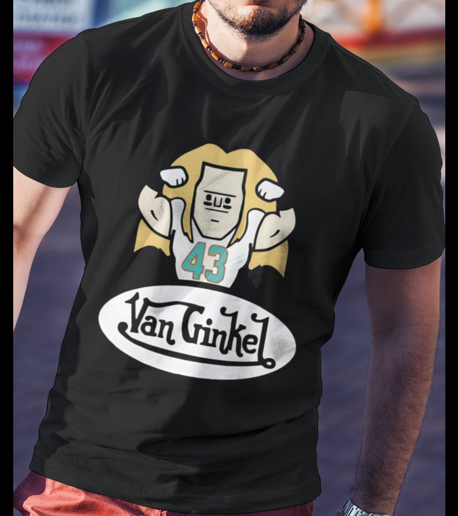 Van Ginkel 43 Cartoon Character With Muscles T-Shirt
