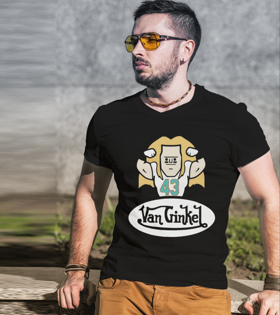 Van Ginkel 43 Cartoon Character With Muscles T-Shirt