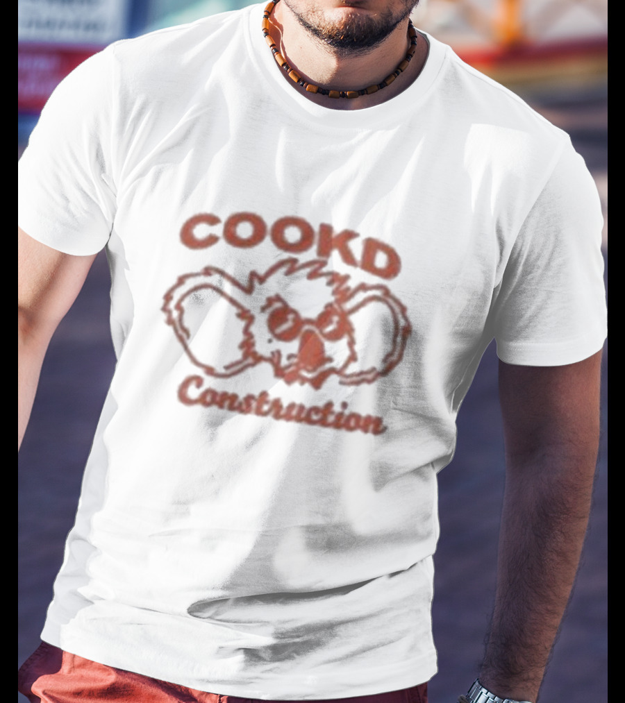 Cookd Construction Koala T-Shirt