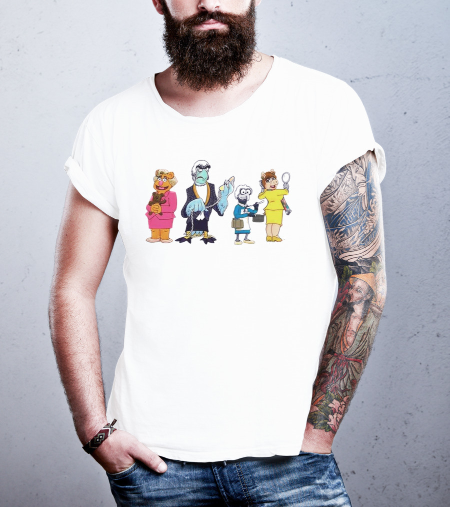 Golden Girls Muppets Characters Mashup T-Shirt
