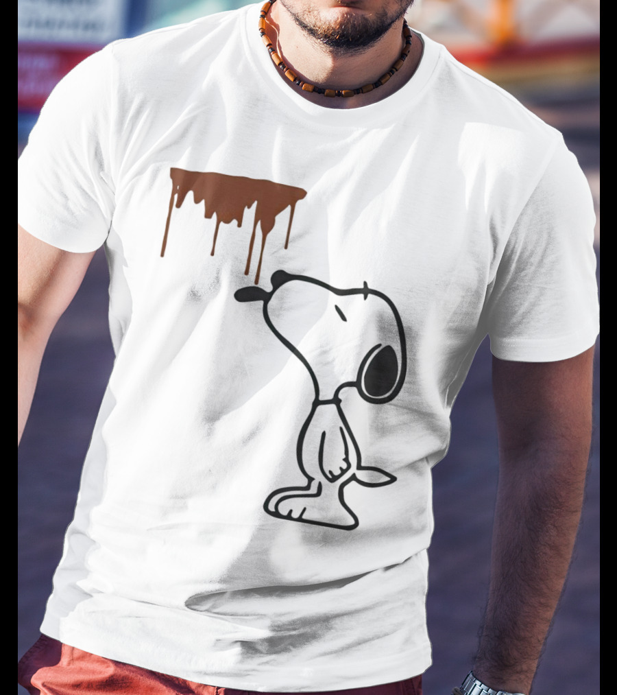 Snoopy Enjoys Dripping Coffee T-Shirt