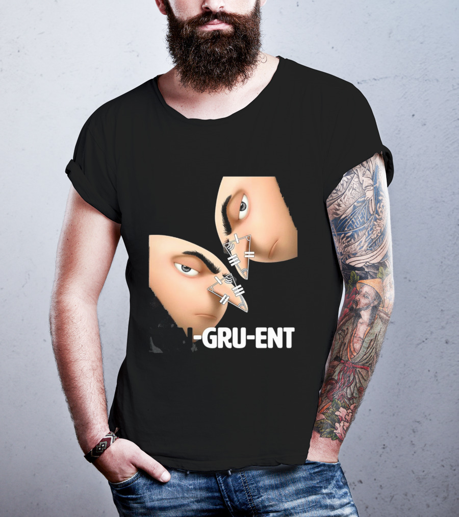 Felonious Gru CON-GRU-ENT Reflection Geometric Parallels T-Shirt