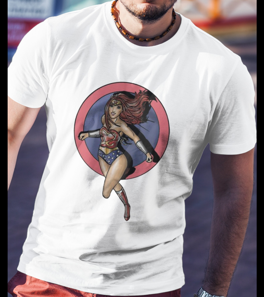 Sassy Stephie Wonder Woman Superhero Sassy T-Shirt