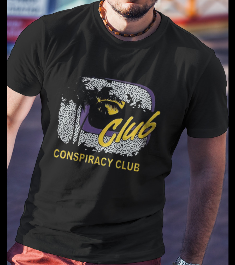 Shane Dawson Conspiracy Club Retro Palm Tree T-Shirt