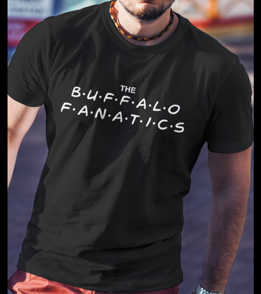 The Buffalo Fanatics Friends TV Show Style Iconic Dots T-Shirt