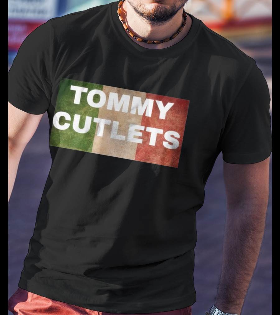 Tommy Cutlets Italian Flag Tommy Devito T-Shirt