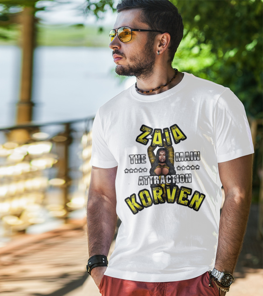 Zaia Korven The Main Attraction Stars T-Shirt