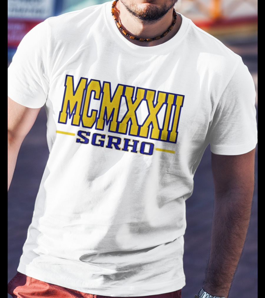 MCMXXII SGRHO Sigma Gamma Rho Sorority Founding Year T-Shirt