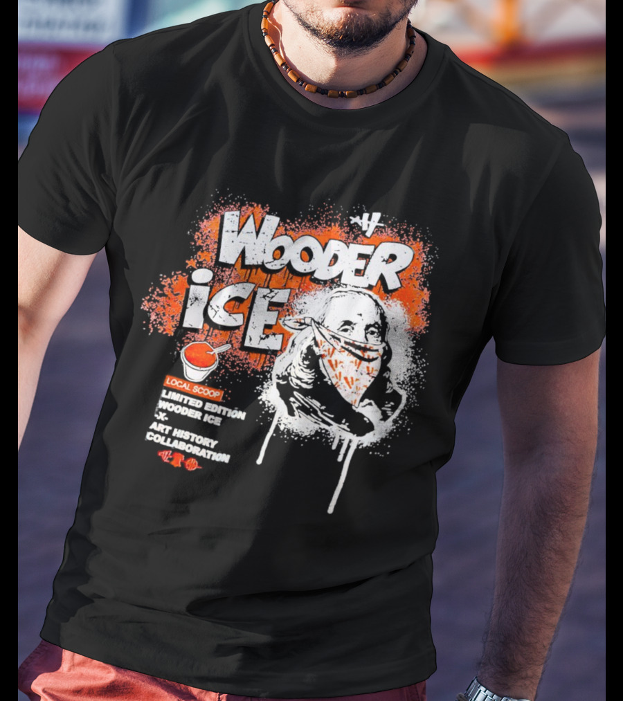 Wooder Ice Local Scoop Art History Collaboration T-Shirt
