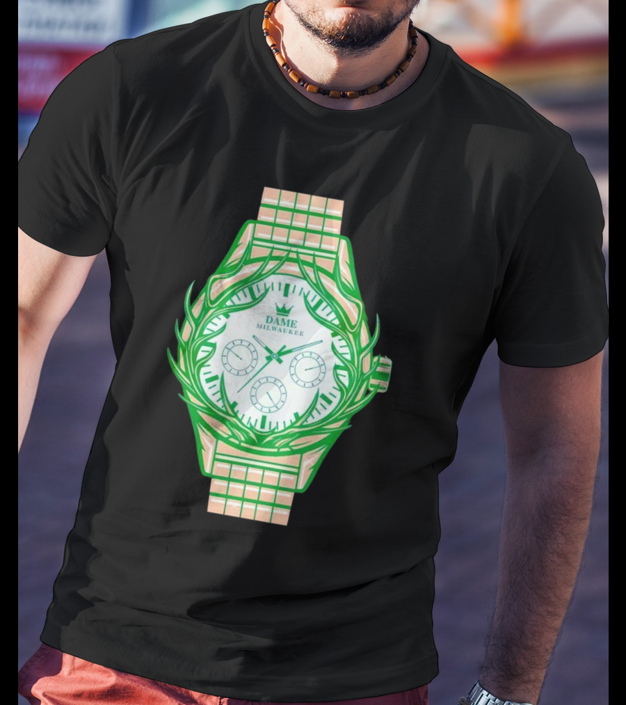 Dame Milwaukee Antler Watch T-Shirt