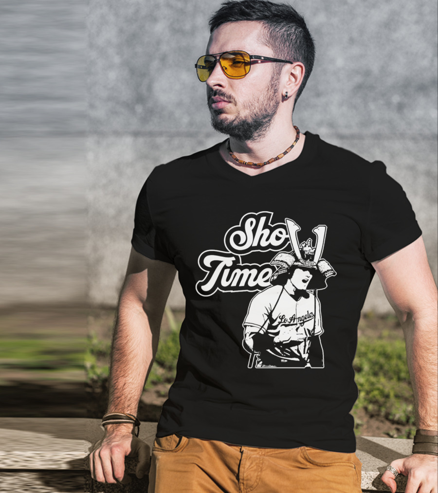 Sho Time Samurai Shohei Ohtani Los Angeles Baseball T-Shirt