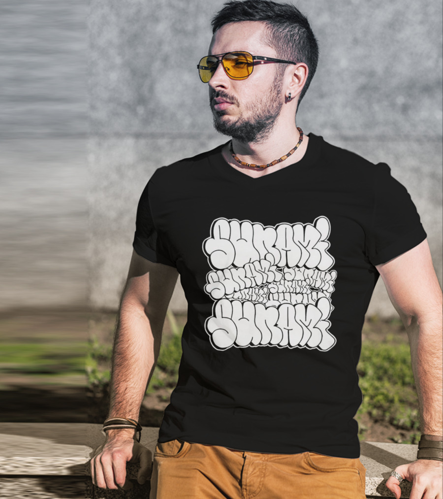Sunami Cold Cuts Stacked Text T-Shirt