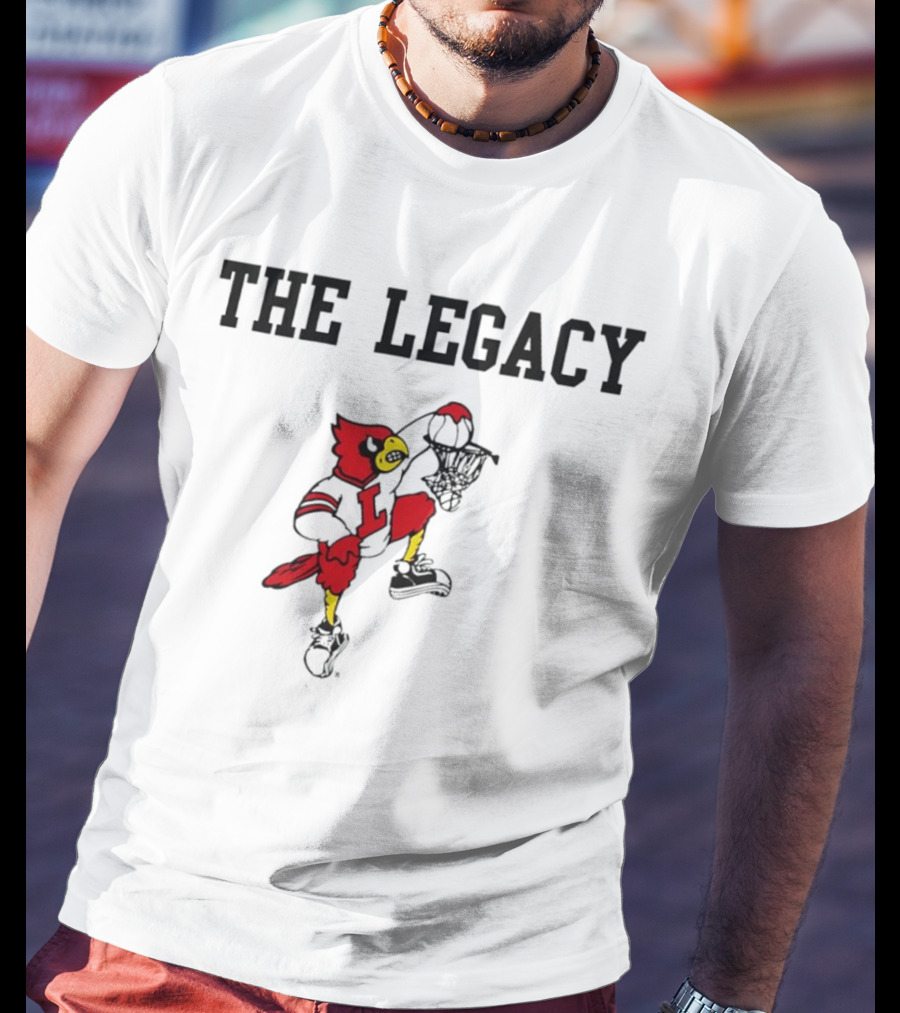 The Legacy Louisville Cardinals Dunking Bird T-Shirt