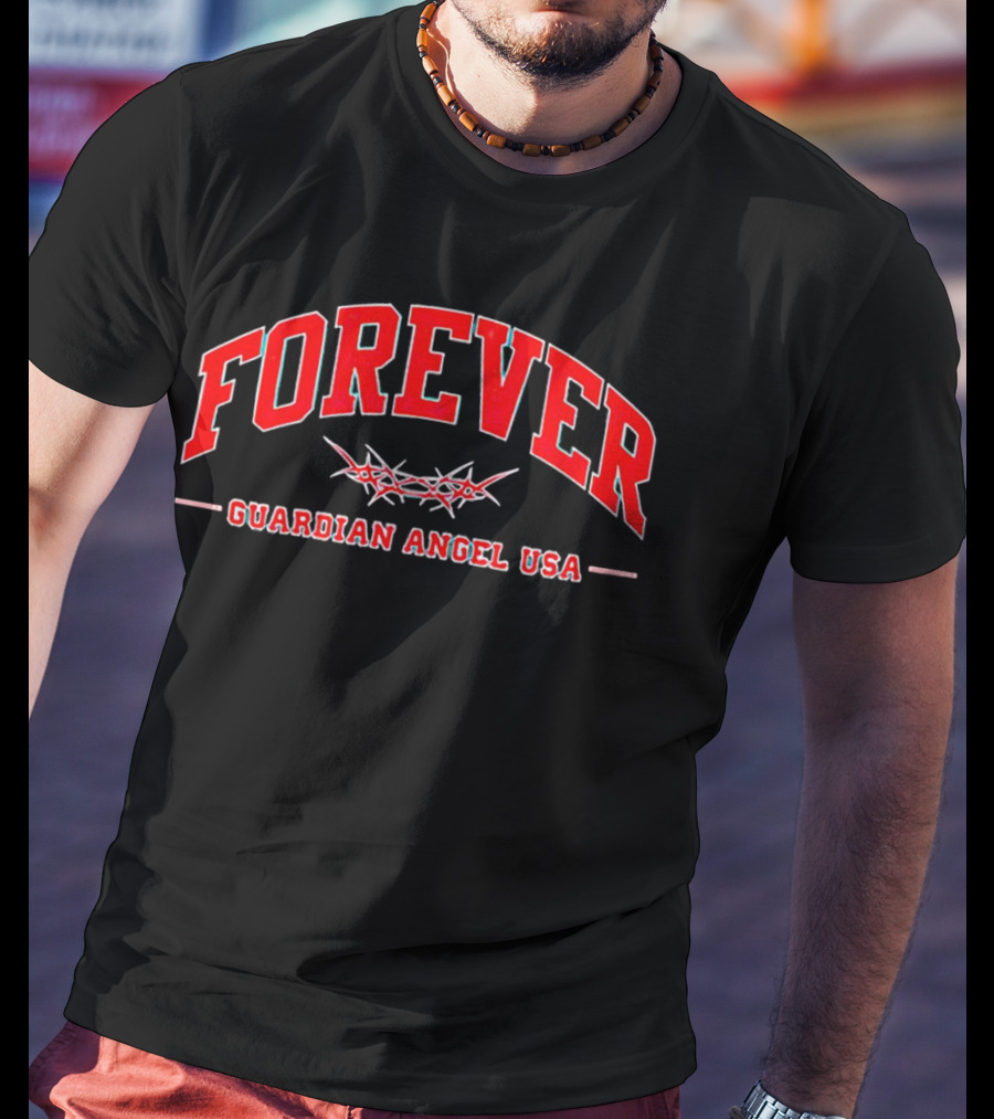 Forever Guardian Angel USA T-Shirt