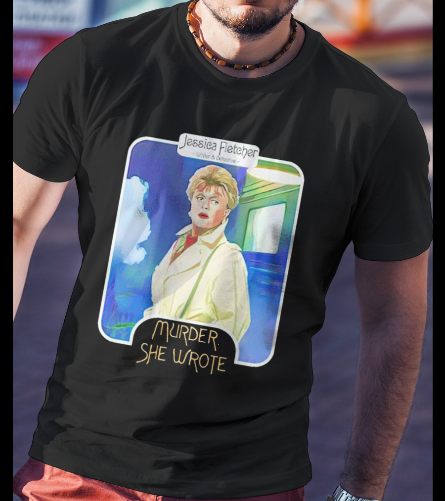 Jessica Fletcher Writer Detective Murder She Wrote T-Shirt