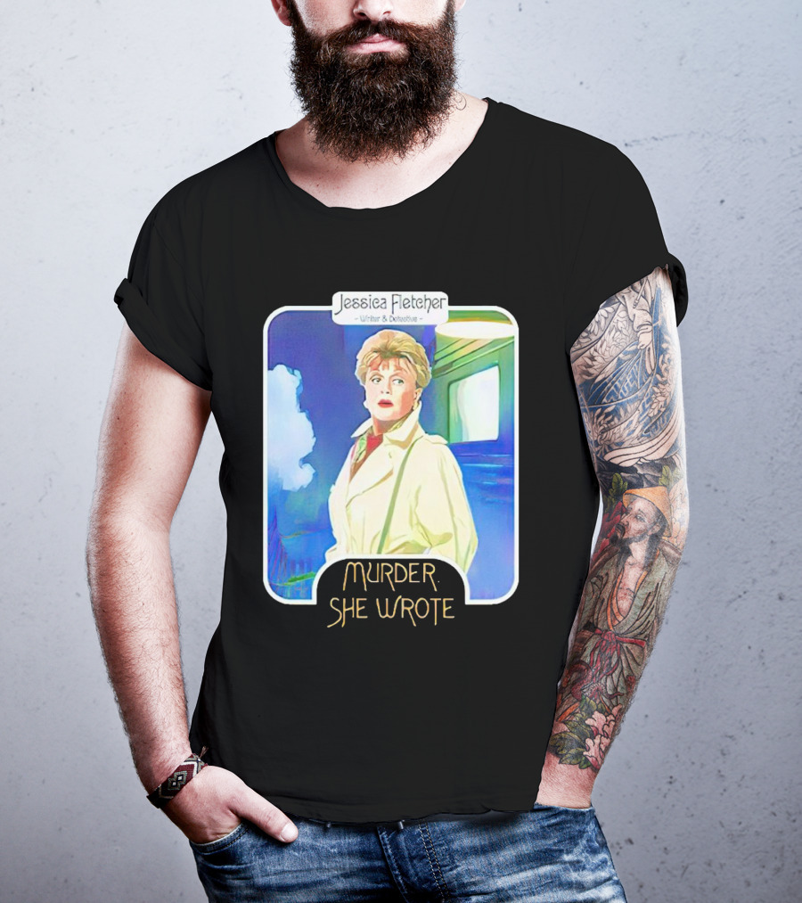 Jessica Fletcher Writer Detective Murder She Wrote T-Shirt