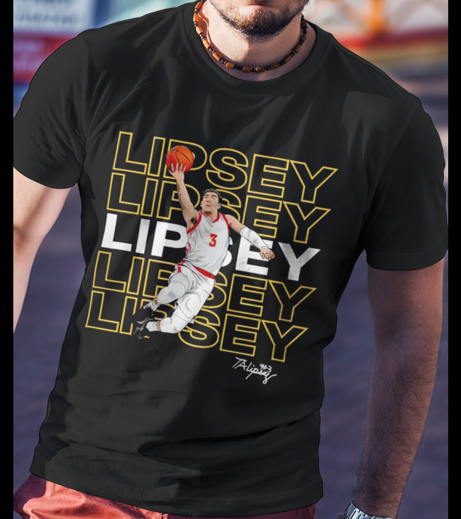 LIPSEY Iowa State Cyclones Men's Basketball Player T-Shirt
