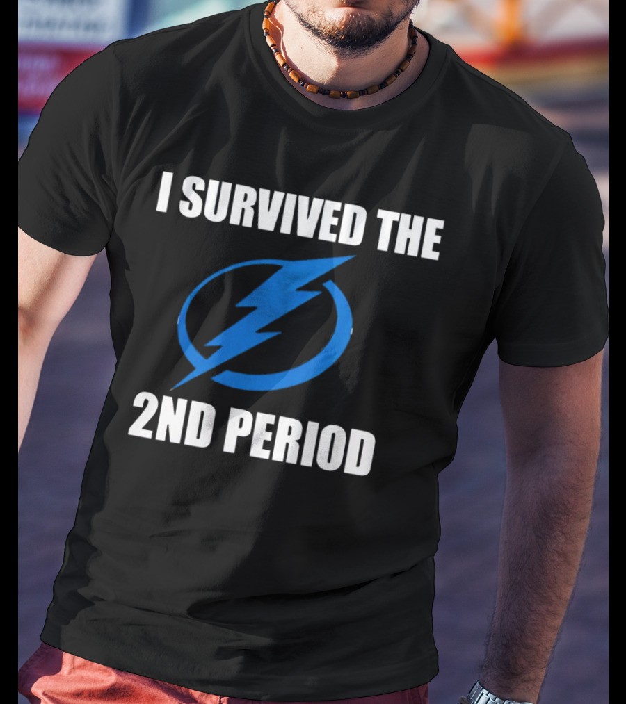Tampa Bay Lightning I Survived The 2nd Period T-Shirt
