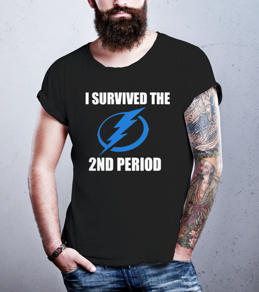 Tampa Bay Lightning I Survived The 2nd Period T-Shirt