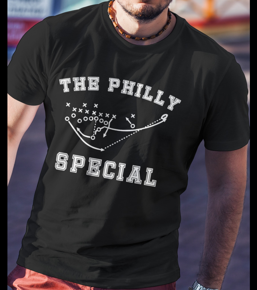 The Philly Special NFL Football Play Diagram T-Shirt