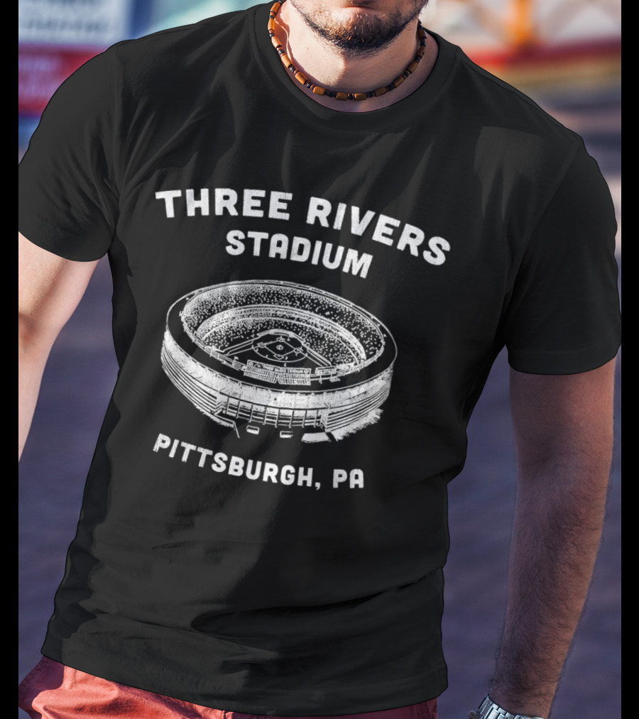 Three Rivers Stadium Pittsburgh PA Baseball T-Shirt