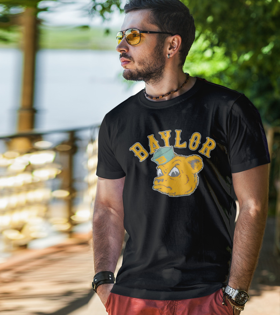 Baylor Bears Vintage Bear Mascot T-Shirt