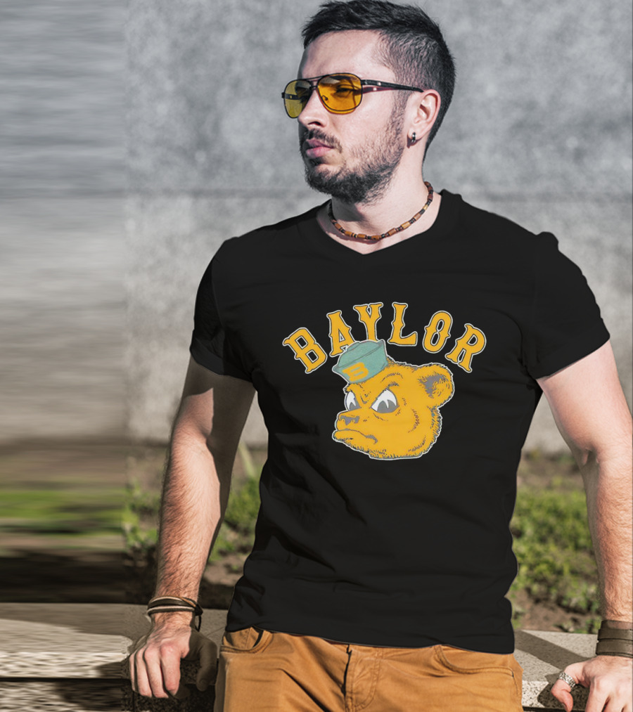 Baylor Bears Vintage Bear Mascot T-Shirt