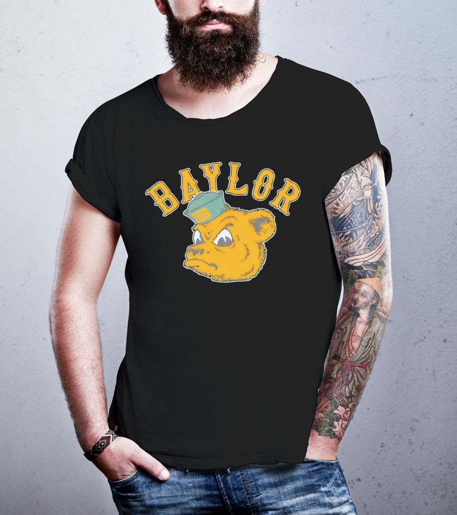 Baylor Bears Vintage Bear Mascot T-Shirt