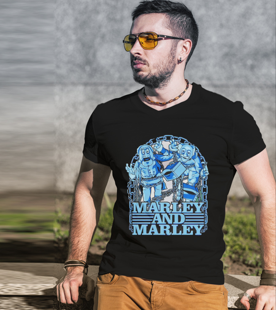 Marley And Marley Muppets Ghosts Chains Scene T-Shirt