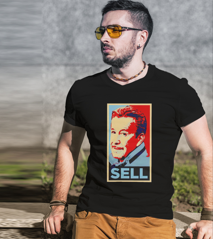 Sell Hope Style Portrait Red Blue Face T-Shirt