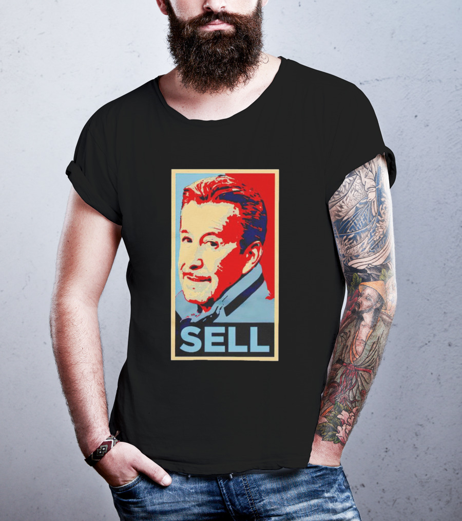 Sell Hope Style Portrait Red Blue Face T-Shirt