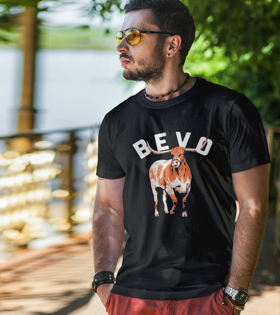 BEVO Texas Longhorn Iconic Mascot T-Shirt