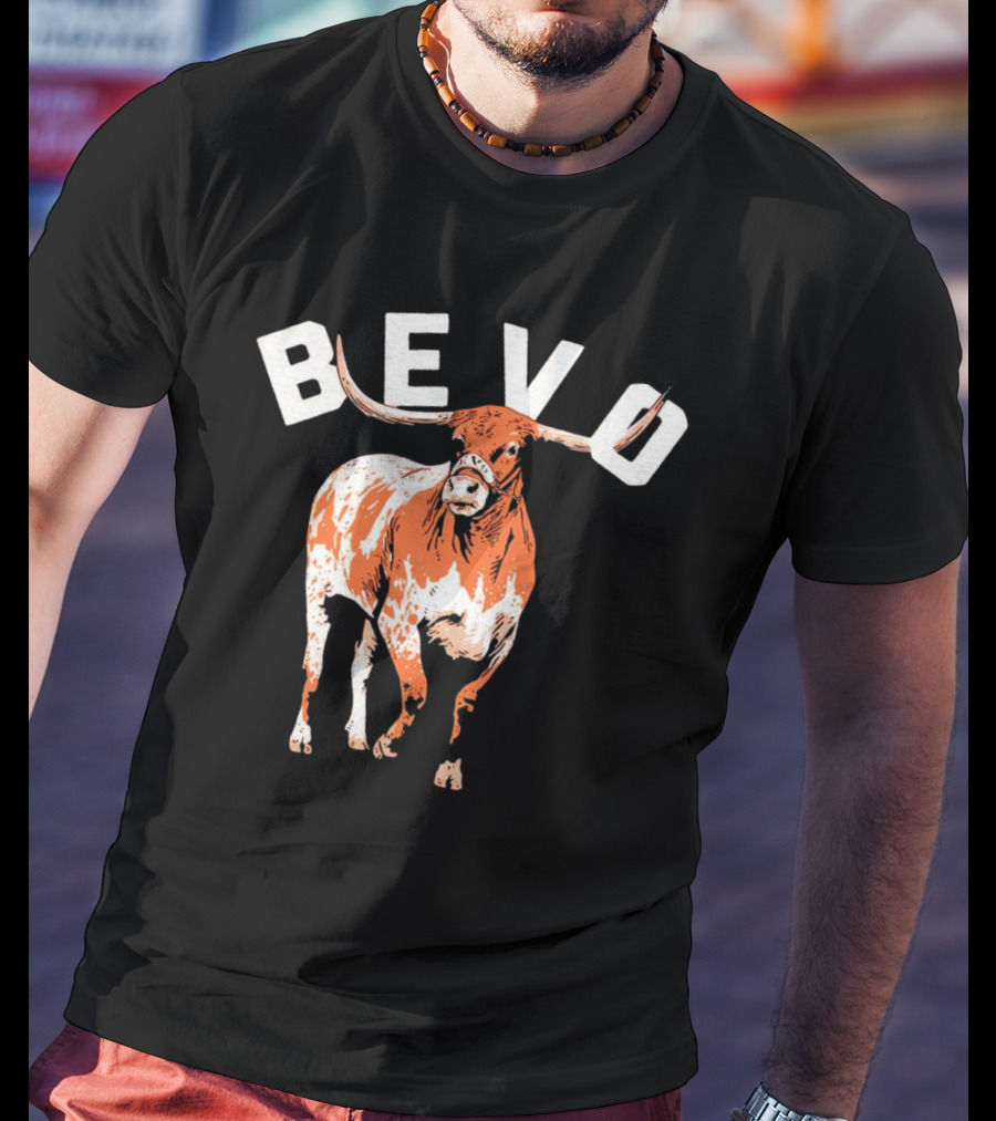 BEVO Texas Longhorn Iconic Mascot T-Shirt