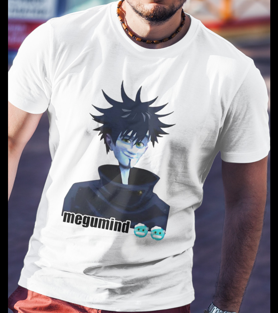 Fushiguro Megumi Megumind Emoji Face T-Shirt