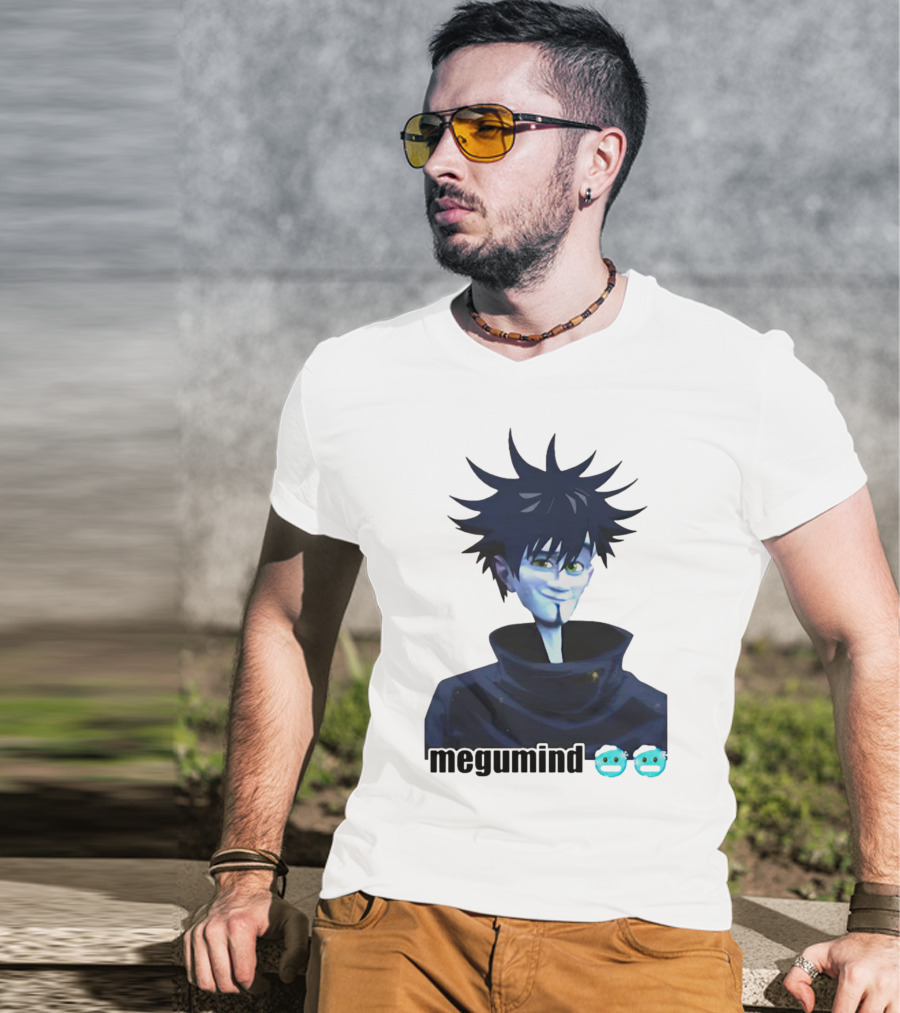Fushiguro Megumi Megumind Emoji Face T-Shirt
