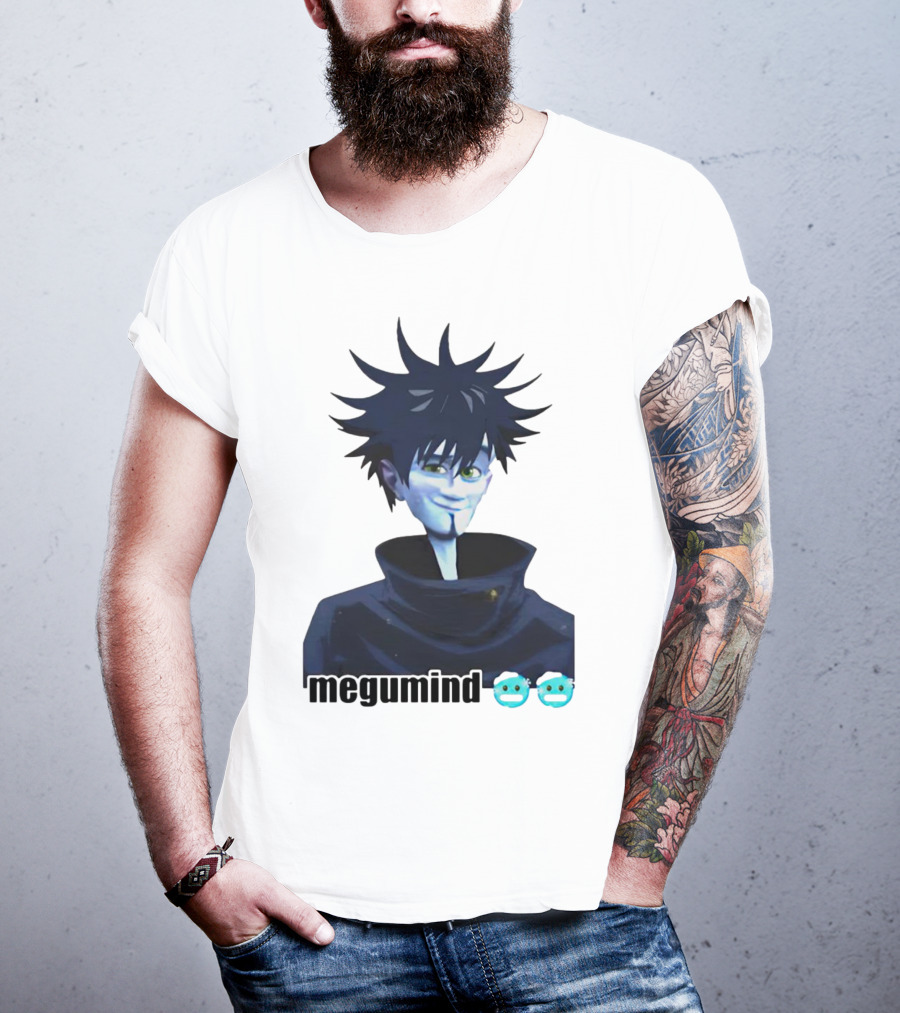 Fushiguro Megumi Megumind Emoji Face T-Shirt