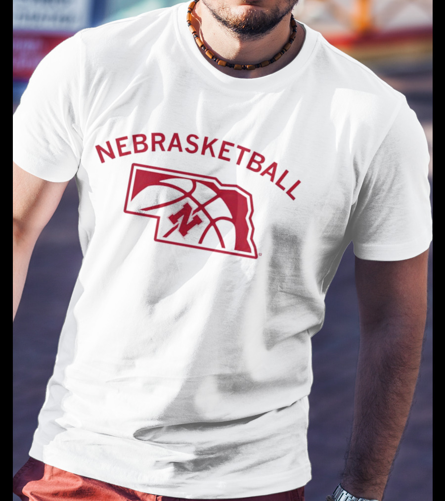 Nebraska Cornhuskers Nebrasketball Basketball State T-Shirt