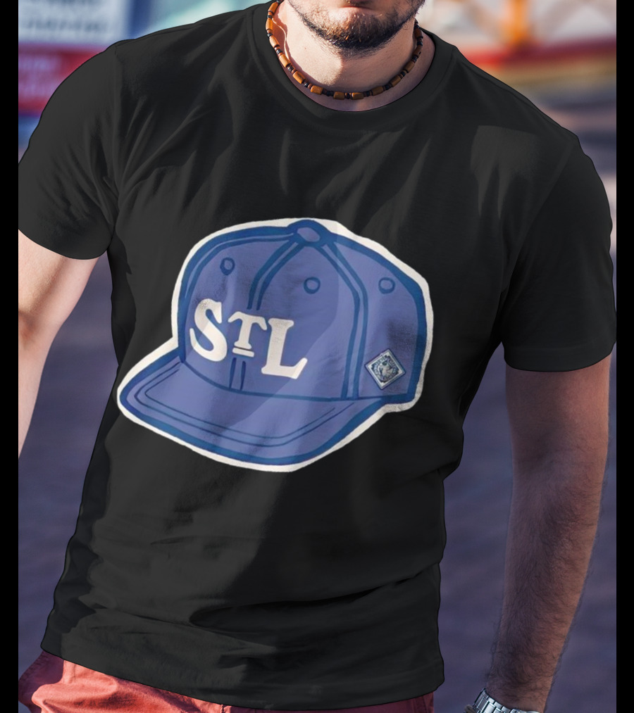 St. Louis Stars STL Negro Leagues Baseball Cap Insignia T-Shirt