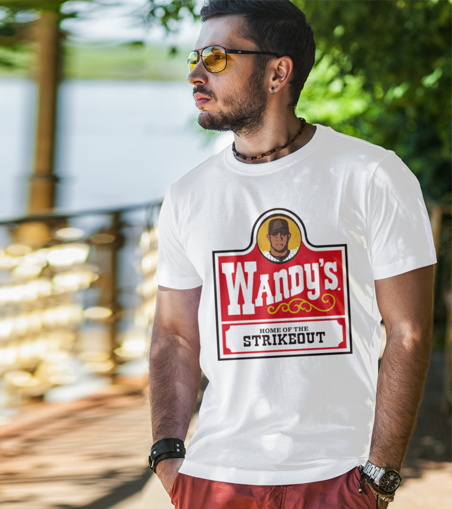 Wandy’s Home Of The Strikeout New York Baseball Classic Pitcher T-Shirt