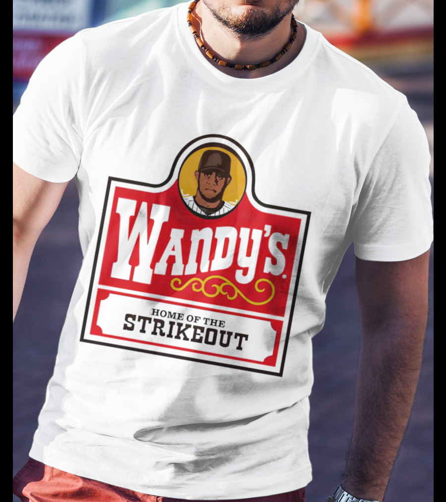 Wandy’s Home Of The Strikeout New York Baseball Classic Pitcher T-Shirt